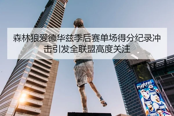 森林狼爱德华兹季后赛单场得分纪录冲击引发全联盟高度关注 - leyu
