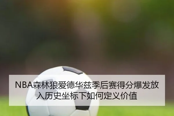 NBA森林狼爱德华兹季后赛得分爆发放入历史坐标下如何定义价值